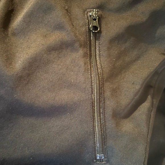 Adidas Black Track Jacket with White Stripes - Picture 8 of 15